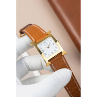 Đồng hồ Hermes Heure H-size 26mm- mặt kính sapphire-thép không gỉ 904L- phiên bản máy Quartz thuỵ sĩ cực sắc nét