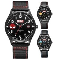 đồng hồ hồ trẻ em đồng hồ cho bé gái trai đeo tay nam trẻ con em con nít điện tử chống nước cao cấp thời trang Người Nhện Marvel Spiderman Iron Man Watch