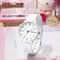 Đồng hồ học sinh ZGO x Sanrio HelloKitty Đồng hồ trẻ em chống nước 30M 2199