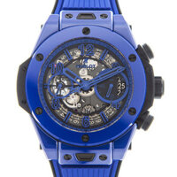 Đồng Hồ Hublot Big Bang Unico Blue Magic Chronograph Automatic (máy cơ) 441.ES.5119.RX (Nam) Chính Hãng