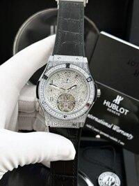 Đồng hồ Hublot Classic Fusion nam đính full đá Fake cao cấp 42mm