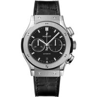 Đồng Hồ Hublot Classic Fusion Chronograph Titanium Automatic Black Dial Men’s Watch