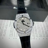 Đồng hồ Hublot Classic Fusion nam đính full đá Fake cao cấp 42mm
