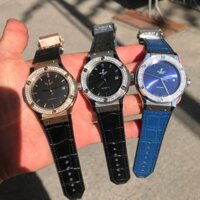 Đồng hồ Hublot nam đính đá máy cơ Automatic Classic Fusion Diamond 38mm