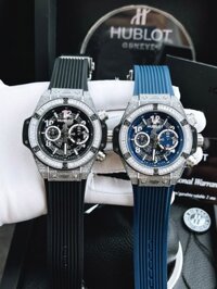 Đồng hồ Hublot nam đính đá Hublot Big Bang King Super Fake Nhật 44mm