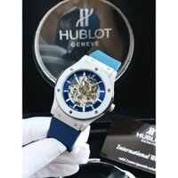 Đồng hồ Hublot nam máy cơ automatic lộ mặt màu xanh dương💥Phiên bản replica chuẩn💥Đường kính: 42mm💥máy Cơ Automatic Nhật