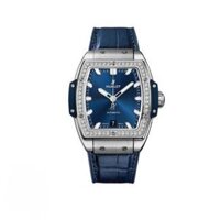 Đồng Hồ Hublot Spirit Of Big Bang Titanium Blue Diamonds 39mm 665.NX.7170.LR.1204