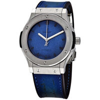 Đồng hồ Hublot 511.NX.050B.VR.BER16  Classic Fusion Automatic Limited Berluti Blue Men’s Watch