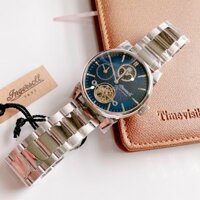 Đồng Hồ Ingersoll Swing Dây silver mặt xanh lộ cơ tinh tế phong cách cho các anh