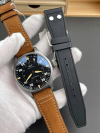 Đồng Hồ IWC Big Pilot’s Spitfire IW329701 Nam Dâu Da Màu Nâu Replica 11 43mm