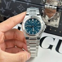 Đồng Hồ IWC Ingenieur Replica 11 Mặt Xanh Nhạt Máy Cơ Tự Động Xưởng V7 40mm