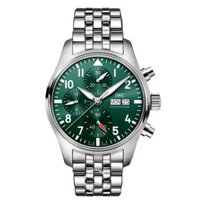 Đồng hồ IWC Pilot’s Watch Chronograph 41 Green / Bracelet IW3881-04