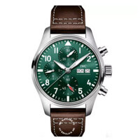 Đồng hồ IWC Pilot’s Watch Chronograph 41 Stainless Steel / Green IW3881-03