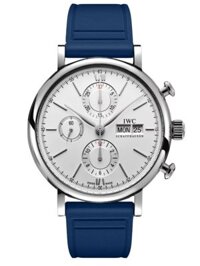 Đồng hồ IWC Portofino Chronograph IW391027 Mặt Số Mạ Bạc 42 - Lướt