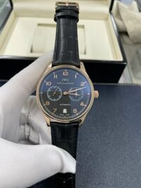 Đồng hồ IWC Shaffhausen nam mặt đen Fake cao cấp 40mm
