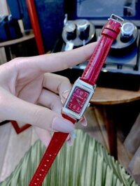 Đồng hồ Jaeger Lecoultre nữ dây da Jaeger Lecoultre Reverso One Red Wine Super Fake 1:1