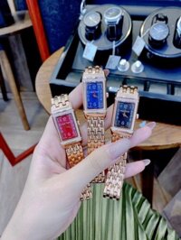 Đồng hồ Jaeger Lecoultre nữ đính đá Jaeger Lecoultre Reverso One Steel replica 1:1