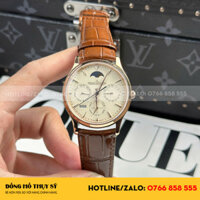 Đồng Hồ Jaeger LeCoultre Replica 11 Master Ultrathin Perpetual Calendar Mặt Vàng Nhà Máy VR 39mm
