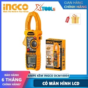 Đồng hồ kẹp (Ampe kìm) AC/DC Ingco DCM10004