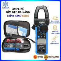 Đồng hồ kẹp dòng, Ampe kế, kìm kẹp dòng đa chức năng VALUE VMC-1 chính hãng - ICYTECH
