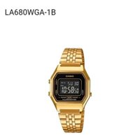 ĐÒNG HỒ KIM ĐIỆN TỬ NỮ CASIO LA680WGA-1B