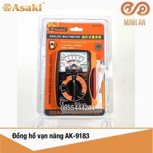 Đồng hồ kim đo điện vạn năng Asaki AK-9183