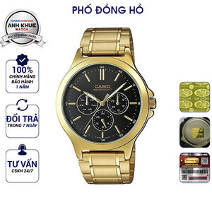 Đồng hồ kim nam Casio MTP-V300G - Màu 1AUDF, 7AUDF, 9AUDF