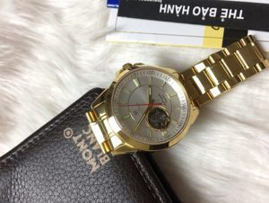 Đồng hồ kim nam Olym Pianus OP990-082AMK - Màu đen, trắng