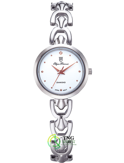 Đồng hồ kim nữ Olym Pianus OP2460LS