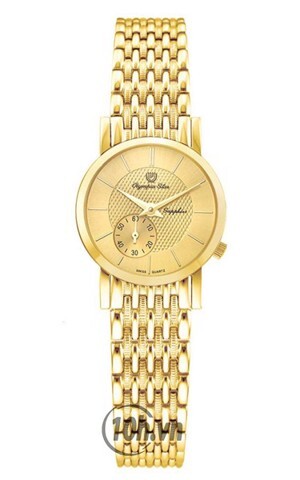 Đồng hồ kim nữ Olympia Star OPA58012-07LK - Màu vàng, trắng