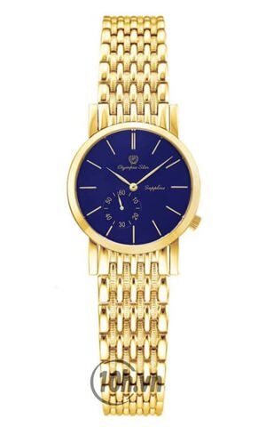 Đồng hồ kim nữ Olympia Star OPA58012-07LK - Màu vàng, trắng