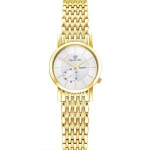 Đồng hồ kim nữ Olympia Star OPA58012-07LK - Màu vàng, trắng