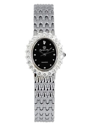 Đồng hồ kim nữ Olympia Star OPA28006DLS - Màu trắng, đen, hồng