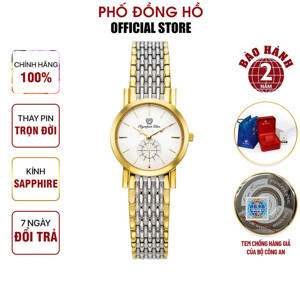 Đồng hồ kim nữ Olympia Star OPA58082LSK-T