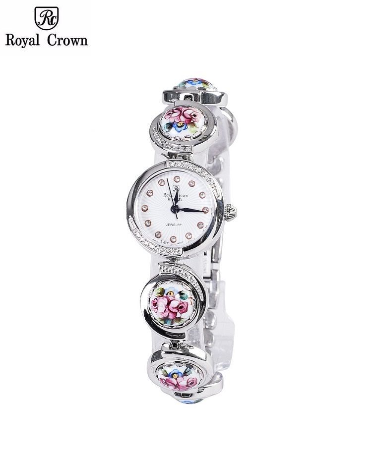 Đồng hồ kim nữ Royal Crown 6430
