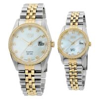 ĐỒNG HỒ KOI ĐÔI K002.403.641.50.13.04 VÀ K002.103.641.50.13.04 – SWISS QUARTZ – DÂY ĐỜ MI – SAPPHIRE – 5ATM