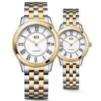 ĐỒNG HỒ KOI ĐÔI K007.101.09.03.03.11.04 VÀ K007.401.64.50.03.11.04 – SWISS QUARTZ PIN 10 NĂM – DÂY ĐỜ MI – SAPPHIRE – 5ATM