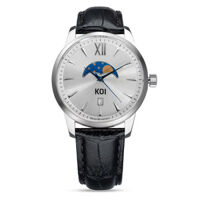 ĐỒNG HỒ KOI MOONPHASE NAM K006.403.65.2.05.03.07 – SWISS QUARTZ – DÂY DA – SAPPHIRE – 5ATM – 39M