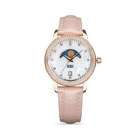 ĐỒNG HỒ KOI MOONPHASE NỮ K006.152.65.2.33.11.04 – SWISS QUARTZ – DÂY DA – SAPPHIRE – 5ATM – 29MM – XÀ CỪ