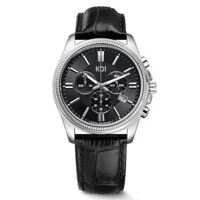 ĐỒNG HỒ KOI NAM K008.503.17.2.05.05.01 – SWISS QUARTZ CHRONOGRAPH – DÂY DA – SAPPHIRE – 5ATM – 41MM