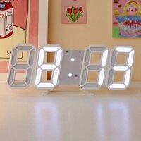 Đồng hồ kỹ thuật số 3D để bàn đơn giản INS, đồng hồ điện tử LED, gắn tường, cắm USB, đèn ngủ 3D nổi tiếng, đồng hồ báo thức VSWU