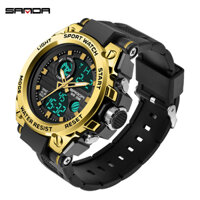Đồng hồ kỹ thuật số nam SANDA G Style Shock Đồng hồ thể thao quân sự Đồng hồ đeo tay điện tử chống nước Đồng hồ nam Relogio Masculino 739