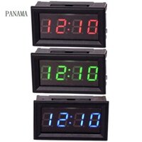 Đồng hồ kỹ thuật số NAMA cho ô tô Đồng hồ điện tử tự động LED Màn hình kỹ thuật số 3 màu