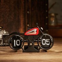 Đồng hồ lá lật hình xe motor