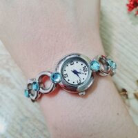 Đồng hồ lắc tay hiệu Es đính đá