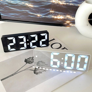 Đồng hồ LED 3D Smart Clock treo tường