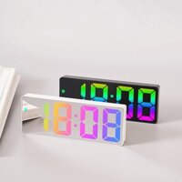 Đồng Hồ LED Để Bàn - Chữ Số Đèn Đa Sắc LED Clock