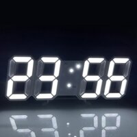 Đồng Hồ Led Để Bàn Trang Trí Treo Tường, đồng hồ Báo Thức Đo Nhiệt Độ Smart Clock mẫu AC6609