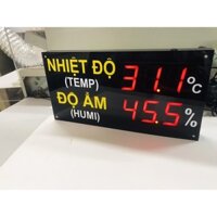 Đồng hồ led đo nhiệt độ độ ẩm chính xác cao SHT10