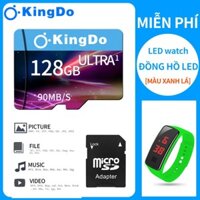 【Đồng hồ LED miễn phí】Thẻ Nhớ Kingdo Micro SD Mini TF 1tb 128GB